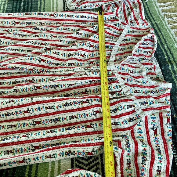 Vintage Disney x lanz of Salzburg cotton Mickey nightgown - Picture 3 of 6